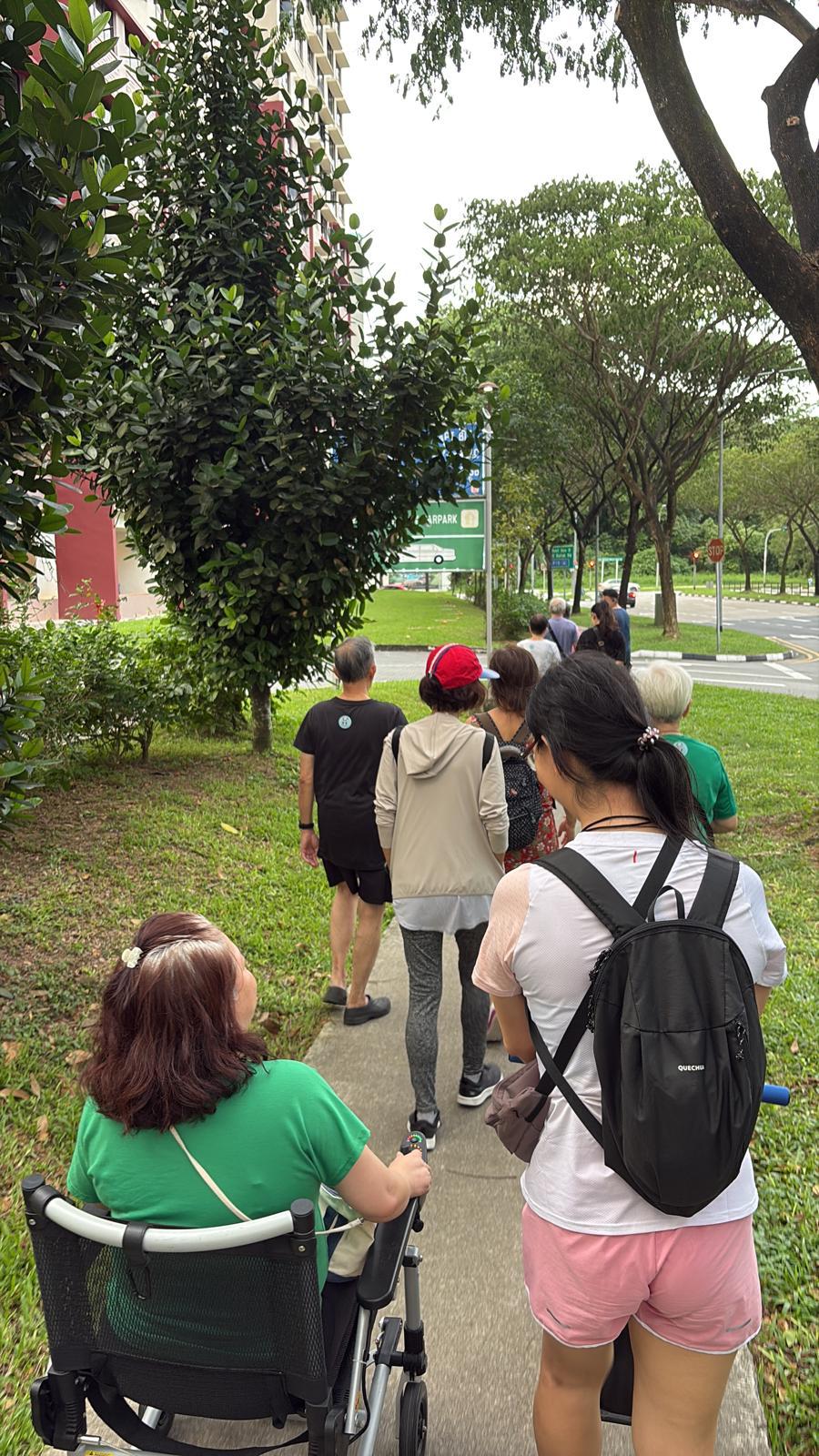 group walk